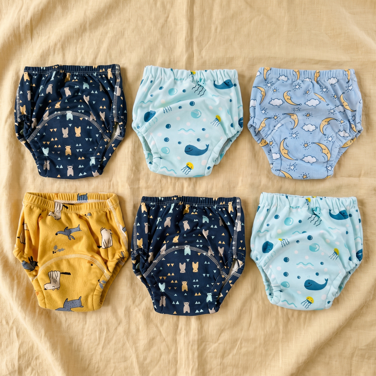 Full Week Potty Training Set 2.0 (6 Pairs)
